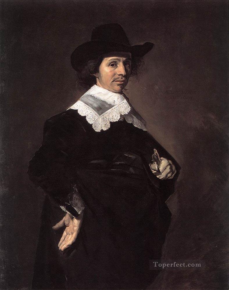 Paulus Verschuur retrato del Siglo de Oro holandés Frans Hals Pintura al óleo